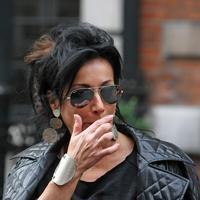 Nancy Dell'Olio is seen leaving a medical building on Harley Street | Picture 101262